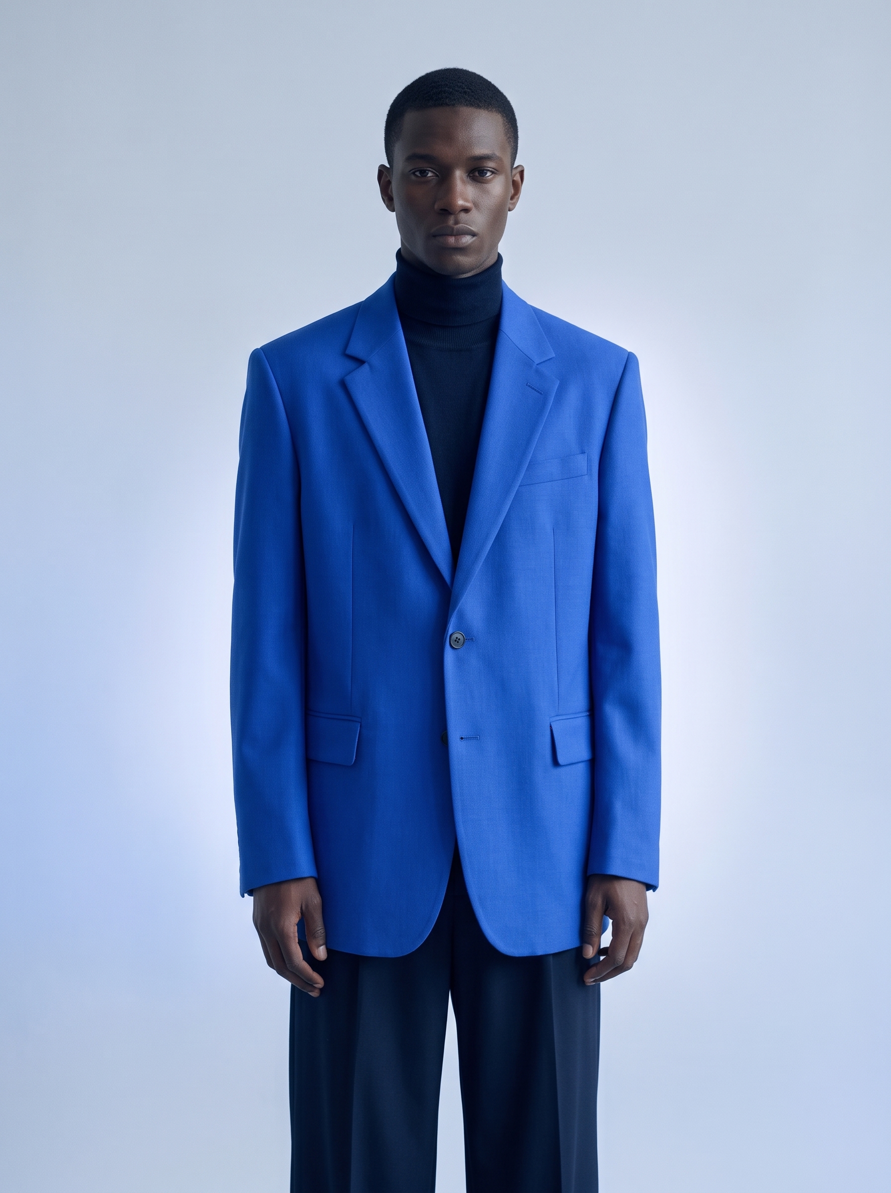 Blazer in Electric Blue