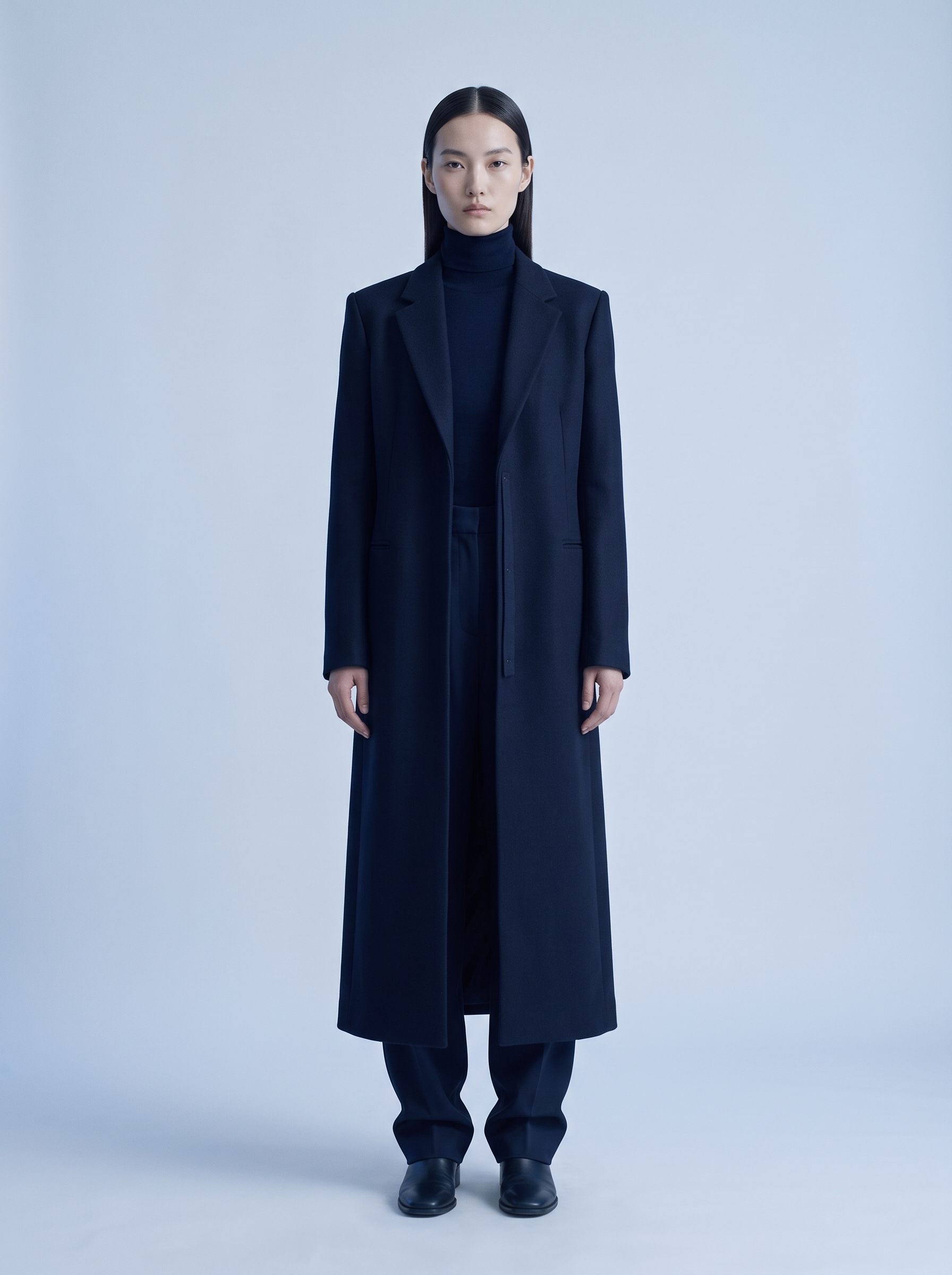 Coat in Midnight Navy